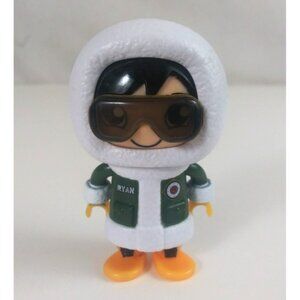 Bonkers Ryan's World Green Eskimo Ryan 3" Toy Figure